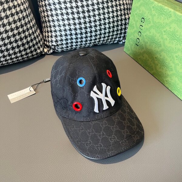 13407498686360424 NY & Gucci Collaboration Baseball Cap