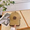 Chanel Embroidered Camellia Baseball Cap