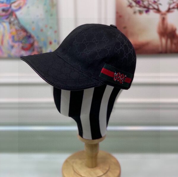 Gucci Embroidered Python Baseball Cap