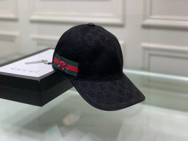 Gucci Embroidered Python Baseball Cap