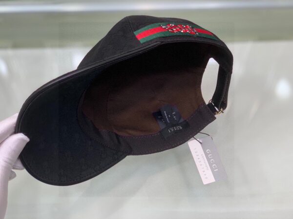 Gucci Embroidered Python Baseball Cap