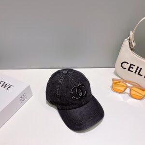Chanel Denim Baseball Cap