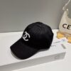 Chanel Embroidered Baseball Cap