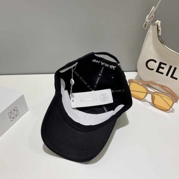 Chanel Embroidered Baseball Cap
