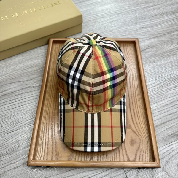 13407500451064452 Burberry Classic Check Baseball Cap (Original Quality)