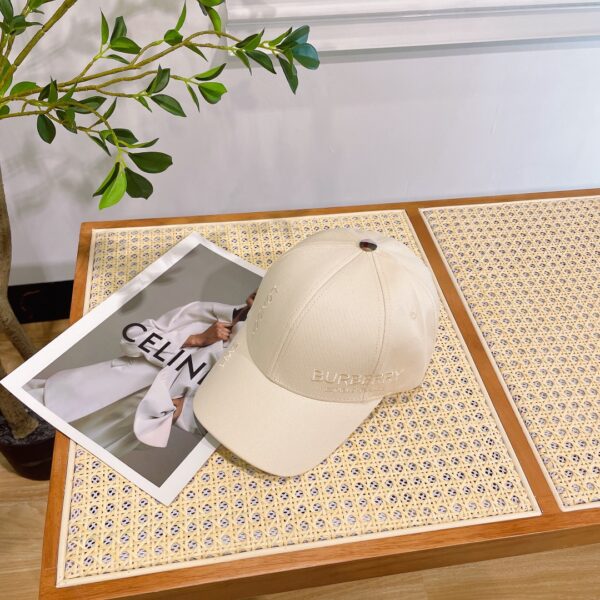 Burberry Embroidered Baseball Cap