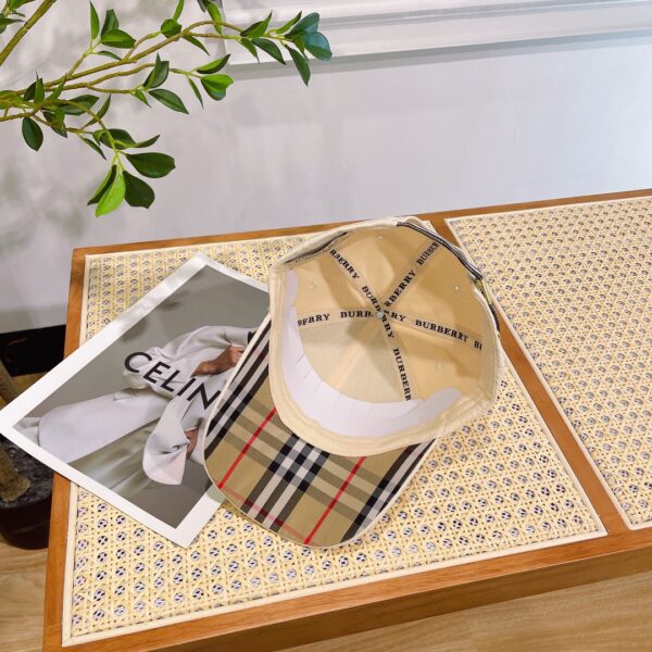Burberry Embroidered Baseball Cap