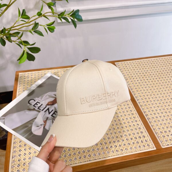 Burberry Embroidered Baseball Cap