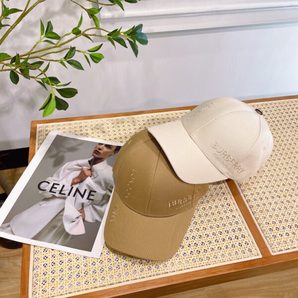 Burberry Embroidered Baseball Cap