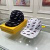 13408003143480468 Fendi Original Print Baseball Cap