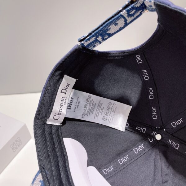 Dior Embroidered Letter Baseball Cap