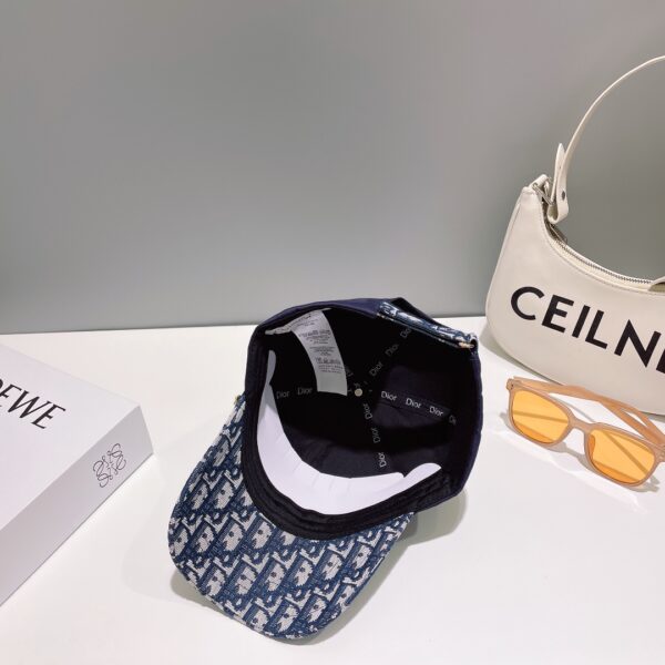 Dior Embroidered Letter Baseball Cap