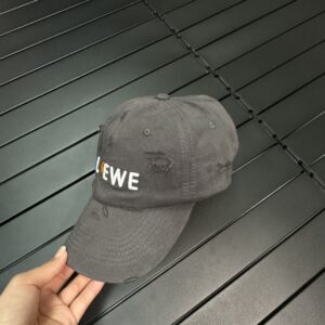 Loewe Canvas Cotton Baseball Cap