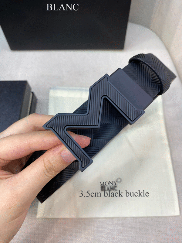 Replica Montblanc Top-Grain Leather Belt