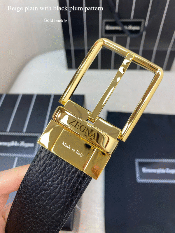 translatepic (12) Zegna Pebble Grain Belt Replica