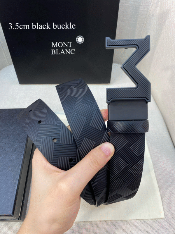 Replica Montblanc Top-Grain Leather Belt