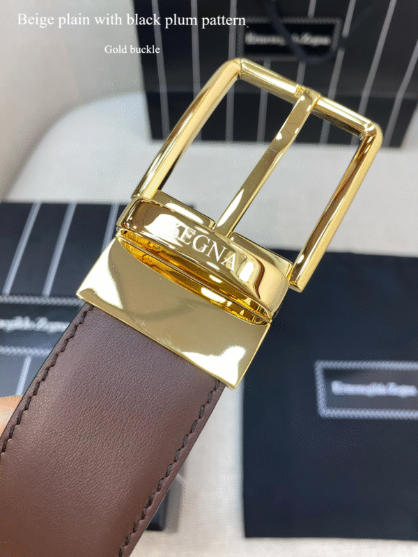 translatepic (13) Zegna Pebble Grain Belt Replica