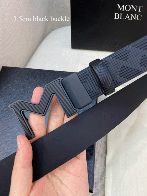 Replica Montblanc Top-Grain Leather Belt