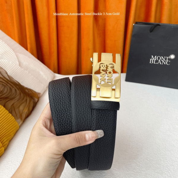 Replica Montblanc Calfskin Men's Belt