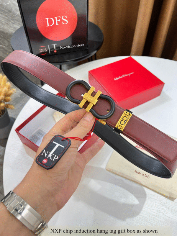 Replica Ferragamo Leather Belt