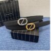 Replica Zegna Double-Sided Leather Belt