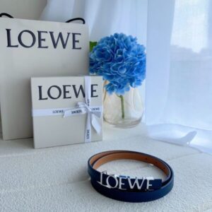 未命名 (600 x 600 像素) (10) Loewe Double-sided Top-Grain Calfskin Belt Replica