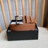 Replica Prada Suede Calfskin Belt