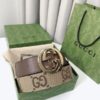 Gucci Men's Belt with Classic Double G Buckle Replica